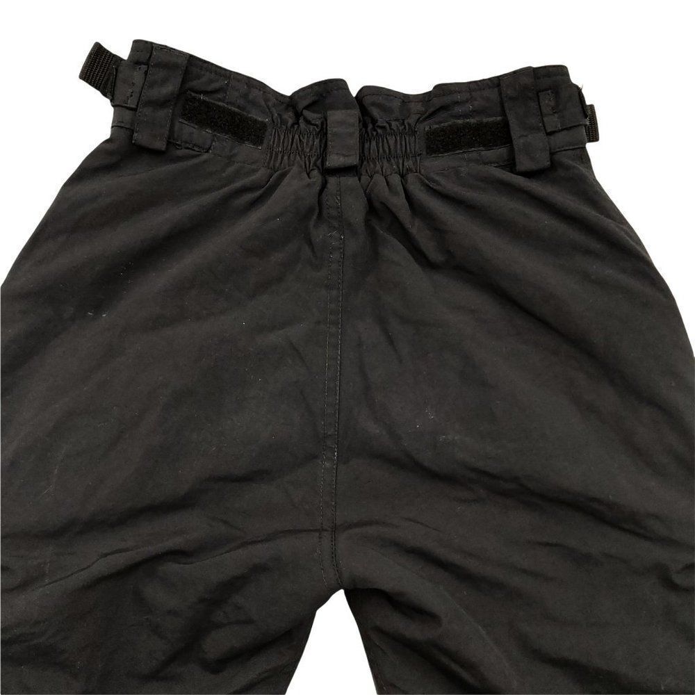 Fera  Snow Cargo Pants Unisex Kids 8 Black Insulated Winter Snowboarding - Picture 5 of 8